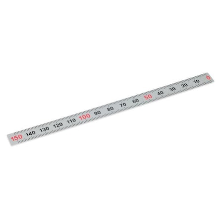 J.W. WINCO GN711-KUS-8-W-R Adhesive Ruler GN711